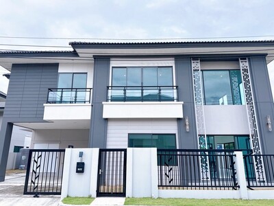 ขายบ้านเดี่ยว หมู่บ้านชีวารมย์ นครอินทร์ หลังหัวมุม เนื้อที่94.5 