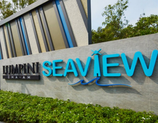 condominium Lumpini SeaView Cha - Am ลุมพินี ซีวิว ชะอำ 1750000 บาท. 2 BR พื้นที่ 36 ตาราง.เมตร ไม่ไกลจาก หาดทะเลชะอำ เป็นส่วนตัว