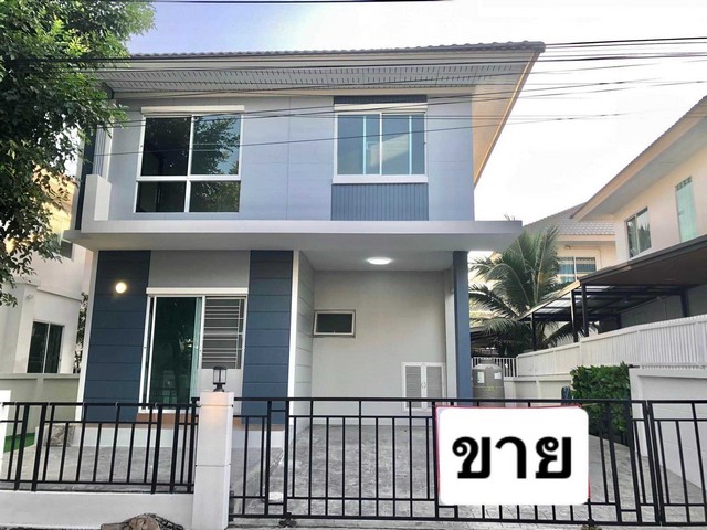 บ้านแฝดสไตล์บ้านเดี่ยว โครงการ เพอร์เฟคพาร์ค บางบัวทอง เดินทางสะดวกไม่ต้องเข้าซอยลึก