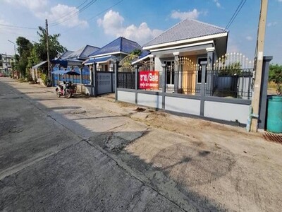 ขายบ้านเดี่ยวหมู่บ้านนวลผ่องอยุธยา ทำเลดี ติดอบต.ศาลาลอย