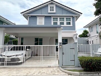 ให้เช่าบ้านเดี่ยว2ชั้น ตกแต่งสวย 52ตรว. อยู่ถนน บางนา ตราด กม.7 