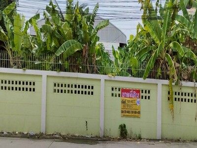 ขายที่ดินแปลงสวย 101 ตารางวา สะแกงาม 30 บางขุนเทียน พระราม 2 