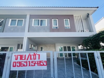 ให้เช่า/ขาย ทาวน์โฮมหลังมุม หมู่บ้านซื่อตรงโคซี่คลอง 6 เฟส 3 