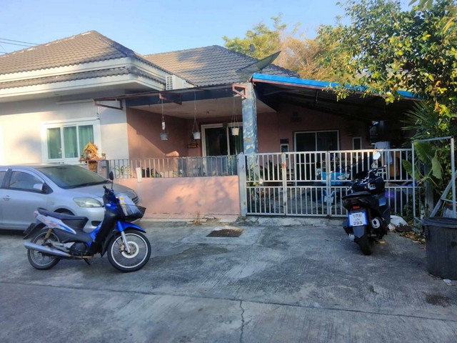 For Rent : Chalong, One-story semi-detached house, 3 Bedrooms 2 Bathrooms
