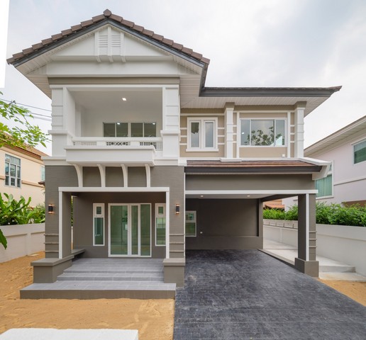 บ้านเดี่ยว เพอร์เฟคเพลส พระราม5-ราชพฤกษ์  เนื้อที่ 72 ตร.ว. ตกแต่งใหม่ จากแบรนด์ Property Perfect  รีโนเวทใหม่พร้อมเข้าอ