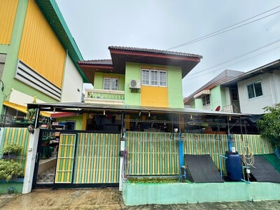 ขายด่วนราคาพิเศษ! บ้านเดี่ยวพร้อมอยู่ 2 ชั้น หมู่บ้านชื่นสุขวิลล่