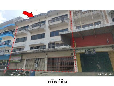 ขายอาคารพาณิชย์บางขุนเทียน 3 คูหาติดกัน  กรุงเทพฯ  ถนนสะแกงาม