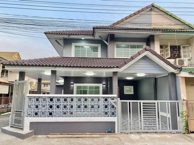 บ้านมือสองตกแต่งใหม่ ห้องมุม  ม.พฤกษา 26 บางใหญ่  เซ็นทรัลเวสต์เกต ตกแต่งพร้อมอยู่