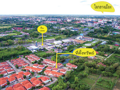 ขายบ้านเดี่ยว 58 ตรว กลางเมือง  ต.อิสาณ อ.เมือง จ.บุรีรัมย์  