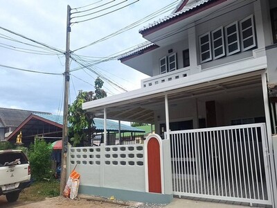 ทาวน์เฮ้าส์2ชั้น 31ตรว.(หลังริม) ใกล้ตลาดแม่กลองสมุทรสงคราม