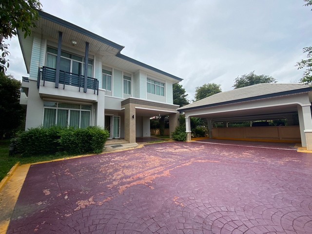 ขายบ้านเดี่ยว 2 ชั้น หมู่บ้านธัญธานี 3นอน 4น้ำ หลังบ้านวิว สนามกอล์ฟธัญญะ