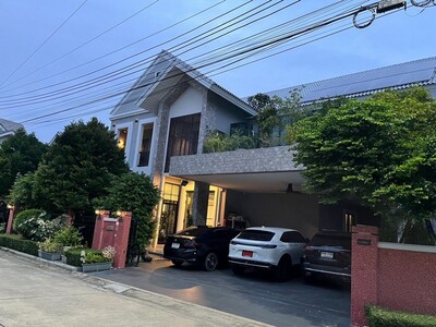 บ้านเดี่ยวหรู 2 ชั้น สไตล์โมเดิร์น ในหมู่บ้าน Milton รามอินทรา  บ้านเดี่ยวหรู 2 ชั้น สไตล์โมเดิร์น ในหมู่บ้าน Milton รามอินทรา