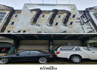 ขายอาคารพาณิชย์ 2 ชั้น โครงการ เพิ่มสินธานี ถ.เทพกระษัตรี รัษฎา ภ