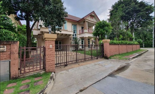 [H107]บ้านเดี่ยว หลังมุม ทำเลดีสุดในโครงการ ลัดดารมย์ ชัยพฤกษ์ - แจ้งวัฒนะ ใกล้ทางด่วน รถไฟฟ้า