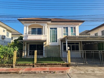 บ้านเดี่ยว ภัสสร 28 กิ่งแก้ว-หนามแดง Built in และ โซฟา ผ่าม่าน 