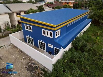 BST1018 ให้เช่าโกดังพร้อมออฟฟิศ 2 ชั้น ติดสมาคมปักใต้ ถนนกาญจนาภิ