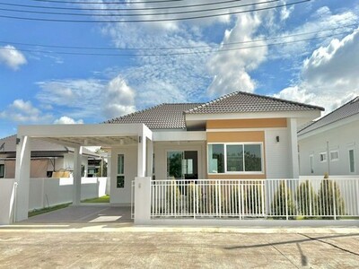 ขายด่วน! บ้านเดี่ยวใหม่ใกล้นิคมลำพูน 3 นอน 2 น้ำ ราคาเพียง 2.5 ล้