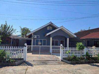 ขายบ้านเดี่ยว 1 ชั้น อยู่ในหมู่บ้านฝ้ายคำแลนด์ ซอย 22 จังหวัดลำพู