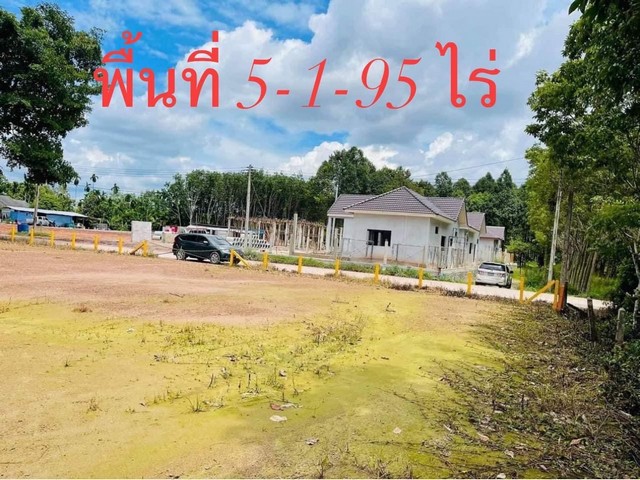 ขายที่ดินทำเลทองถมแล้วพื้นที่  5 ไร่ 1 งาน 95 ตรว. *ซ.รีสอร์ทกลางสวน ต. วังหว้า ใกล้สามย่าน อ.แกลง จ.ระยอง