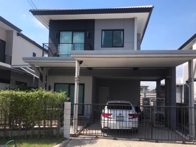  ให้เช่าบ้านเดี่ยว2 ชั้น  เซนโทร ราชพฤกษ์ สวนผัก ถนนบางกรวย จงถนอ