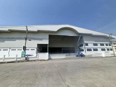  ให้เช่าโกดังหรือโรงงาน พื้นที่สีม่วง บางนา ตราด กม.23 บางเสาธง