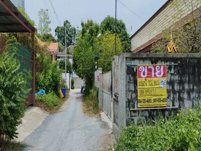 ขายที่ดินพร้อมสิ่งปลูกสร้าง 190 วา ย่านเลียบด่วนจอมทอง-ราษฎร์บูรณ