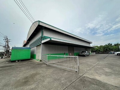 ให้เช่าโกดัง 336 ตารางเมตร ซอยบางแค 3  แขวงบางแค  รถใหญ่เข้าออกได