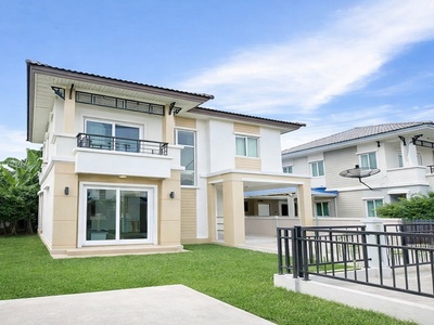 ตลาดแพรกษา เทพารักษ์ บ้านมุม 56 ตร.ว. ใกล้ BTS เทพารักษ์ 1.8 กม. 