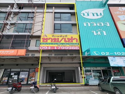 ขายตึกแถว 5 ชั้น 18 ตรว. ติดถนนพหลโยธิน อ.คลองหลวง จ.ปทุมธานี