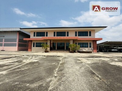 ขายโรงงานพร้อมที่ดิน ขนาด 2,562 ตารางวา มี รง.4 ย่านบางปู สมุทรปร