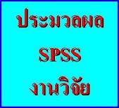 ให้บริการปรึกษาทำงานวิจัย วิทยานิพนธ์ แผนธุรกิจ ประมวลผล SPSS  71g