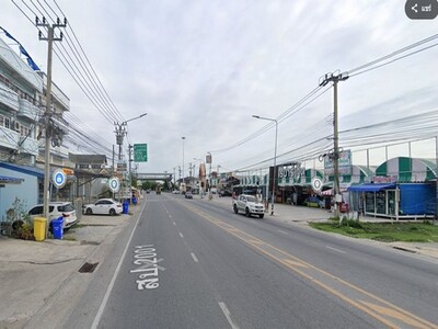 ขายที่ดินเปล่าติดถนนใหญ่ใกล้แหล่งชุมชน มหน้าวัดศรีวารีน้อย