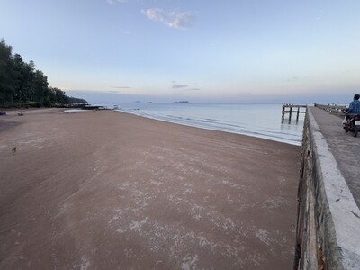 ขายที่ดินใกล้ทะเล หาดบางเบิด 10-3-74 ไร่ ขายราคาไร่ล่ะ 1.5 ลบ.โฉน