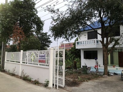 ราคาเงื่อนไขคุยเจ้าของได้  ขายบ้านเดี่ยวปูน2ชั้น บางใหญ่ นนท์100ว