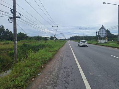 ที่ดินติดถนน 4 เลน! ทำเลเด่น เห็นแล้วต้องหยุดมอง