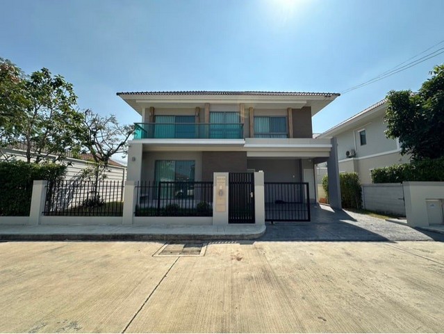 ขายบ้านเดี่ยว เพอร์เฟคเพลส รัตนาธิเบศร์-สถานีไทรม้า ขนาด 59 ตรว. บ้านสวยพร้อมอยู่