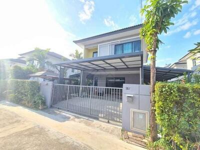 P871 ให้เช่า บ้านเดี่ยว 2 ชั้น หมู่บ้าน ดีไลท์บางนา-ศรีนครินทร์ 