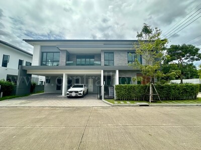 บ้านเดี่ยว เดอะซิตี้ พระราม 5 - นครอินทร์ หลังมุม ใหญ่สุด ทำเลดี