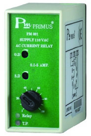 PM-001L 380VAC : Current Protection Relay รีเลย์สำหรับตรวจจับกระแส AC แบบป้องกันกระแสเกิน