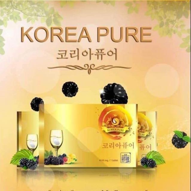 Korea Pure โคเรียเพียว เม็ดเดียวคือคำตอบ  นำเข้าจากเกาหลีใต้