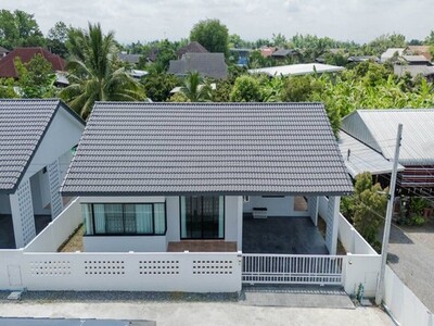 บ้านเดี่ยว สารภี เชียงใหม่ 3 นอน 2 น้ำ ใกล้บ้านถวาย เพียง 2.19 ล้