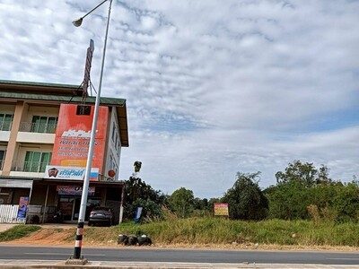 ขายที่ดินราคาถูก 209 วา   บ้านม่วง ใกล้สี่แยกบ้านทุ่ม  เมืองขอนแก