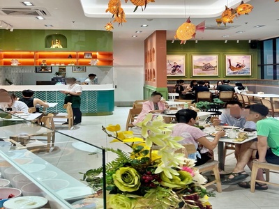 เซ้งร้านอาหารสวยๆ รามคำแหง110 ใกล้รถไฟฟ้า ในโครงการสัมมนากร เพลส 