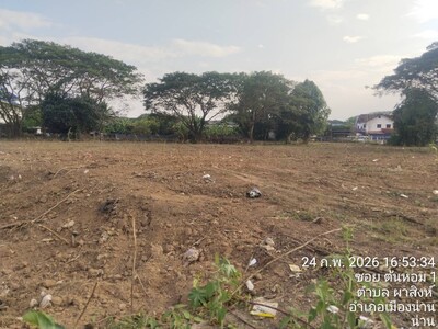 ขายที่ดิน 6 ไร่ 3 งาน 66.3 ตารางวา ที่ดินตัดแบ่งขายได้ น่าน