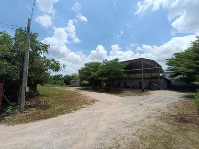 ขายที่ดินพร้อมสิ่งปลูกสร้าง บางละมุง ตะเคียนเตี้ย เหมาะทำอู่รถ/โก