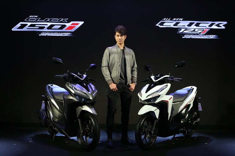 Honda เปิดตัว 2 โมเดลใหม่ New Honda Click 150i และ  All New Honda Click 125i