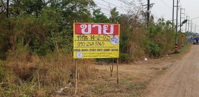 ขายที่ดิน14-2-0ไร่ ติดสะพานพระธาตุพังพวน สายท่าบ่อ-หนองสองห้อง อ.เมืองหนองคาย จ.หนองคาย   ZW142