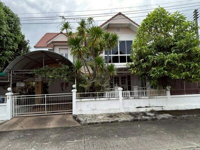 บ้าน 2 ชั้น หลังมุม ทำเลศักยภาพ บรรยากาศดี หางดง 