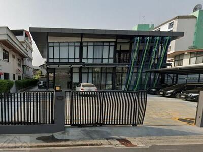 ให้เช่าสำนักงาน 2 ชั้น Stand Alone ซ.อินทามระ 34 ใกล้ MRT สุทธิสา