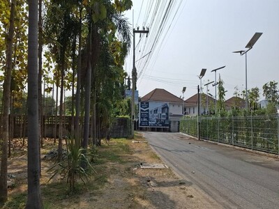 ขายที่ดินถมแล้ว 132 ตรว. ติดสวนสาธารณะเทศบาลอ่างศิลา ซอยห้วยกะปิ 